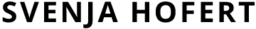 Svenja Hoferts persönlicher Blog Retina Logo